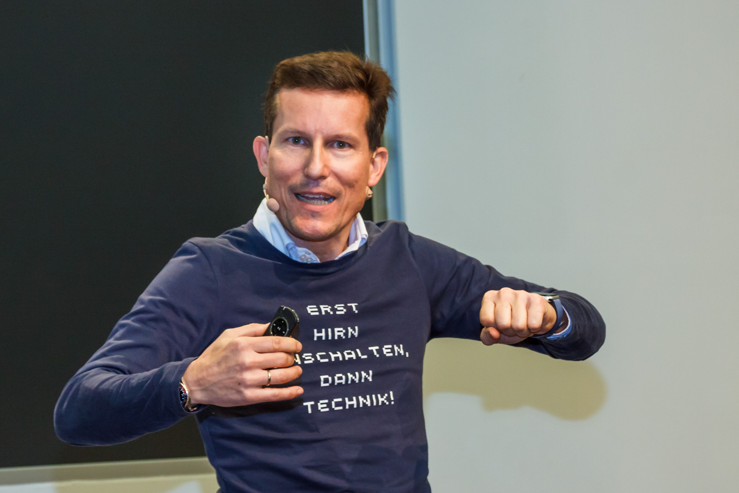 Thorsten Jekel auf der Bühne